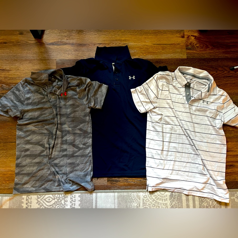 Bundle Under Armour golf polos